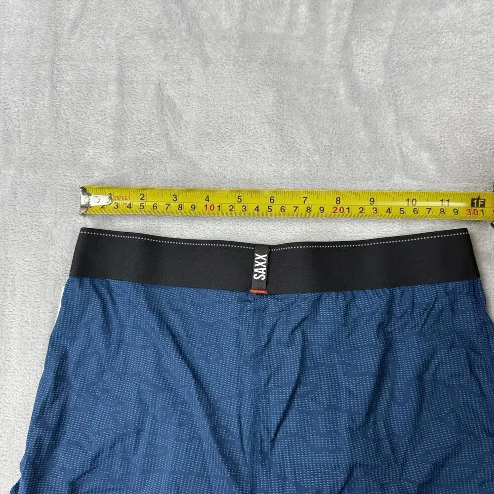 SAXX Quest Quick Dry Mesh Base Layer Bottom Men Small Blue BallPark Pouch NWT